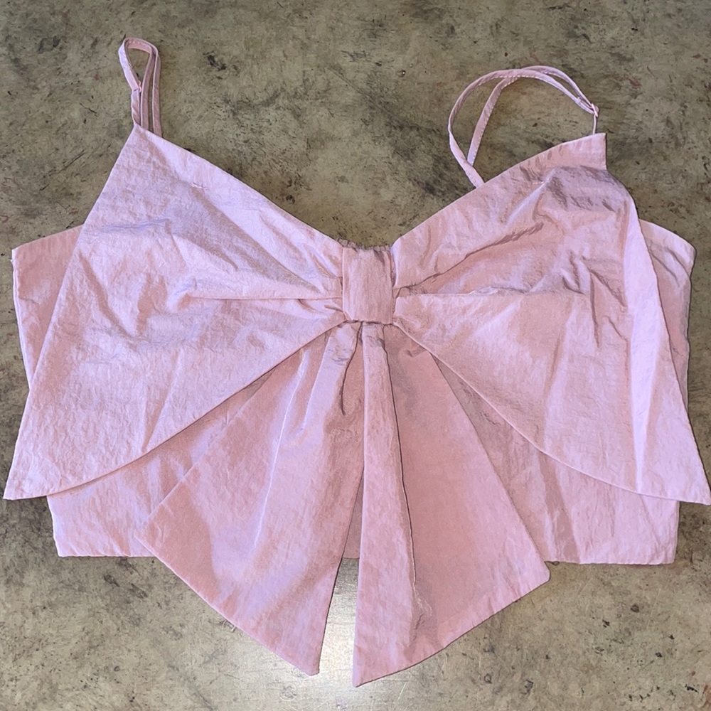 Bow shirt from h&m